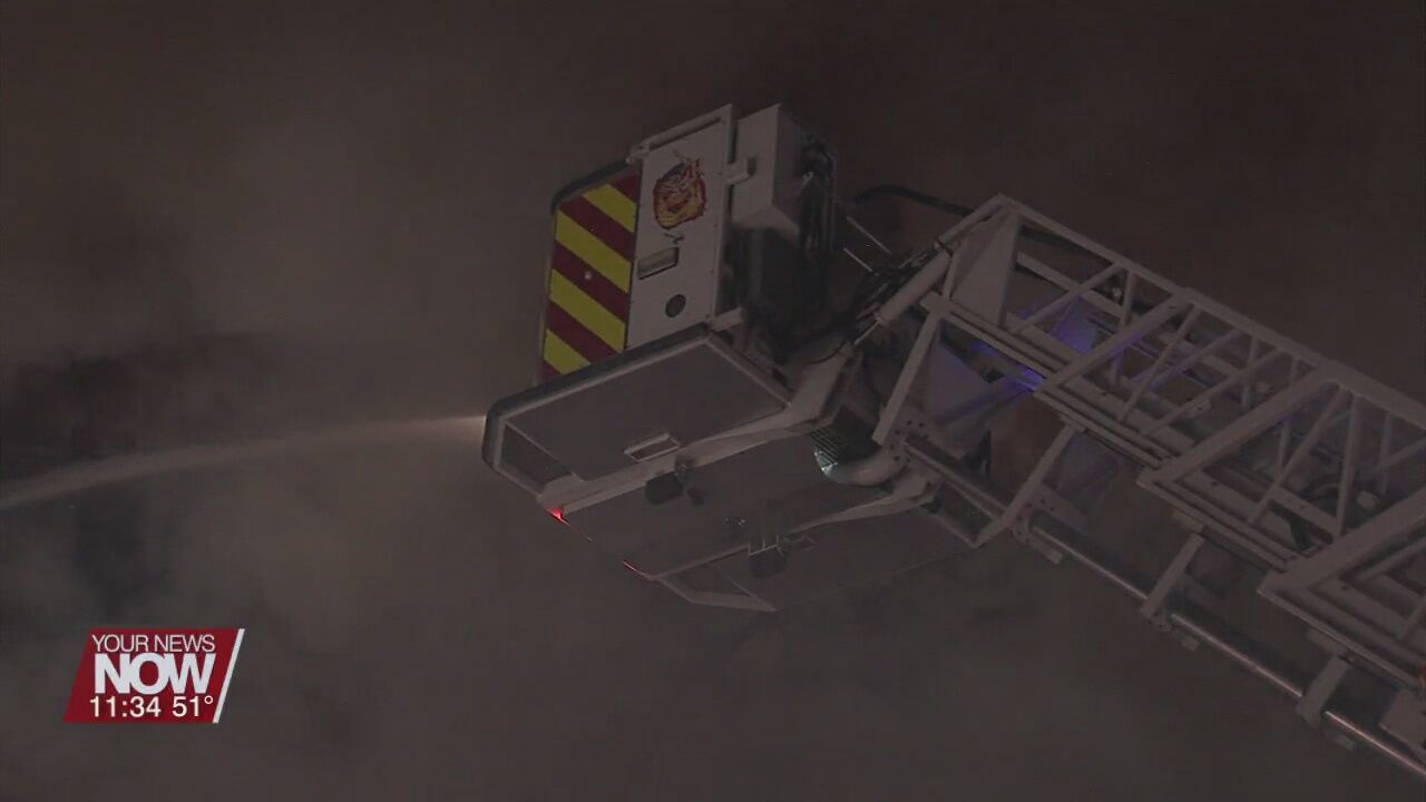 Downtown Business Fire in Columbus Grove